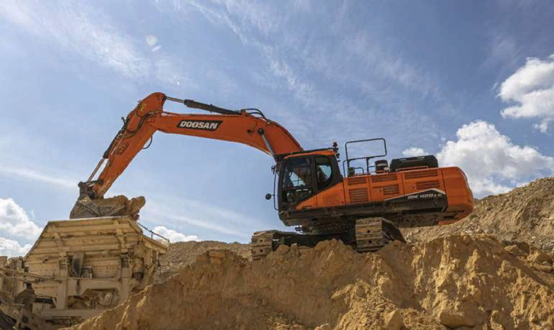 гусеничный экскаватор Doosan